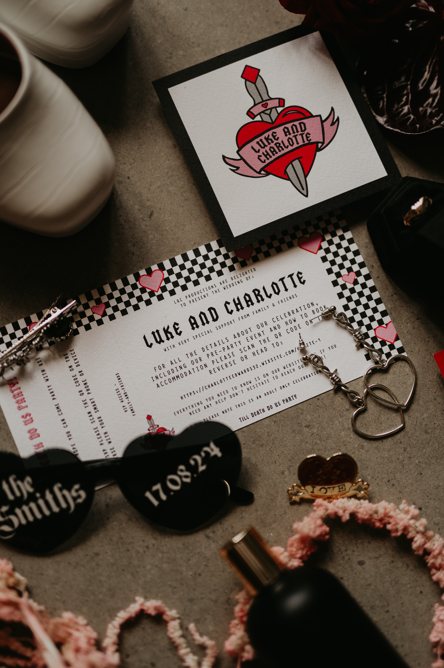 Emo Wedding Stationery Wedding photographer